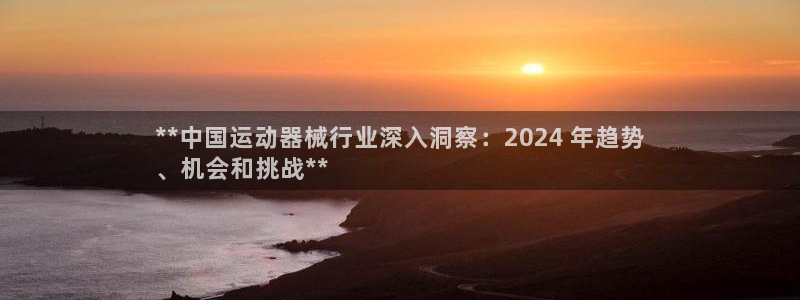 凯时app官方首页：**中国运动器械行业深入洞察：2024 